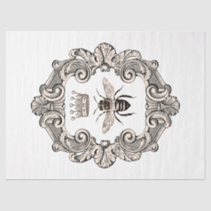 Papel De Seda Vintage Honey Bee Series Design 17