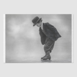 Papel De Seda Vintage Ice Skater