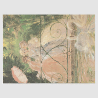 Papel De Seda Vintage Louis Icart Parisiense Scense Decoupage