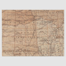 Vintage Map Series Design 12