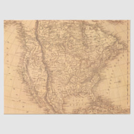 Papel De Seda Vintage Map Series Design 5