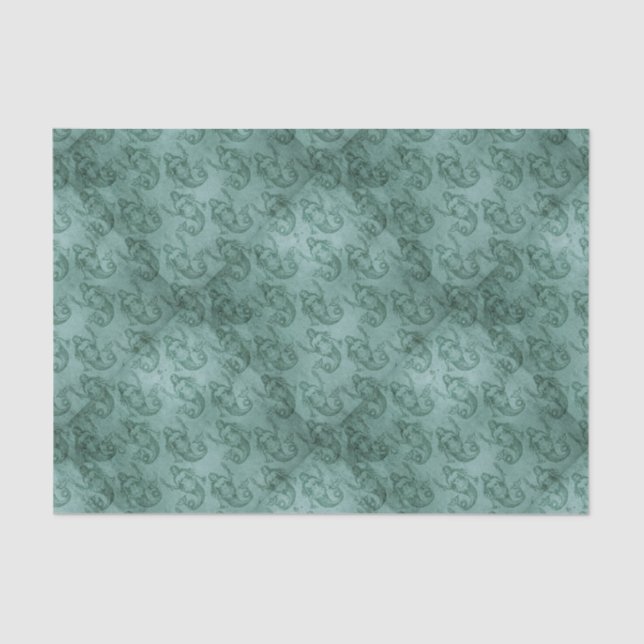 Papel De Seda Vintage Mermaid (Frente )
