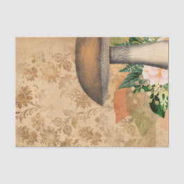 Papel De Seda Vintage Mushroom