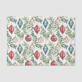 Papel De Seda Vintage Ornaments Natal Elegante