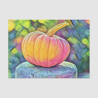 Papel De Seda Vintage Queda Bombas caem cores aquarela