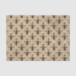 Papel De Seda Vintage Queen Bee & Newpaper