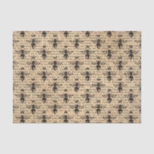 Papel De Seda Vintage Queen Bee & Newpaper
