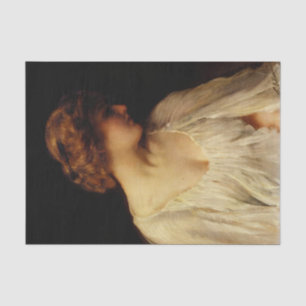 Papel De Seda Vintage Renaissance Lady no Retrato de Vestido Bra
