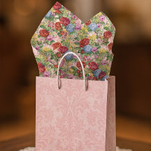 Vintage Rosa Hydrangea Floral Artesanato Decoupage