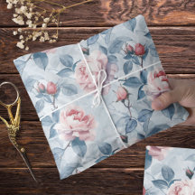 Vintage, Rosas de Aquarela