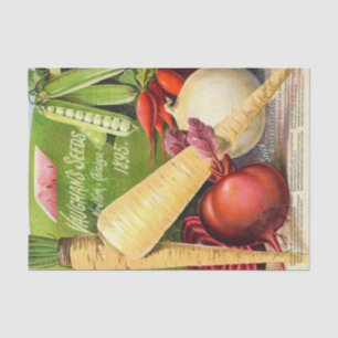 Papel De Seda Vintage Seed Catalog Vaughan's Seeds, 1895