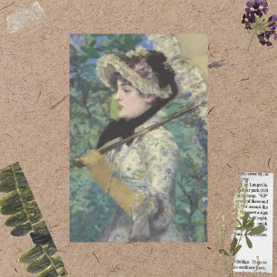 Papel De Seda Vintage, Senhora Vitoriana, com uma dissociação de