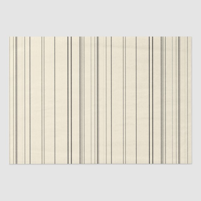 Papel De Seda Vintage Stripes (Frente )