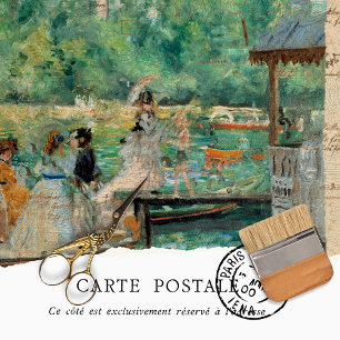 Papel De Seda Vintage Textura Verde Rústica Decoupage Renoir