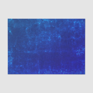 Papel De Seda Vintage Texture Royal Blue Decoupage Grunge
