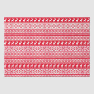 Papel De Seda Vintage Ugly Christmas Sweater Ndic Reindeer