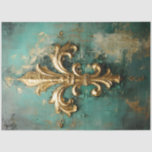 Papel De Seda Vintage verde-esmeralda vitoriana Dourada<br><div class="desc">Uau, o pesado design do ornamento barroco esmeralda verde-esmeralda para papel de dissociação de tecidos é absolutamente espantoso! O detalhamento intrincado do ornamento barroco combinado com o luxuoso verde esmeralda realmente dá um encanto vintage que elevará qualquer projeto de dissociação. Esta design traz um toque de elegância e sofisticação para...</div>