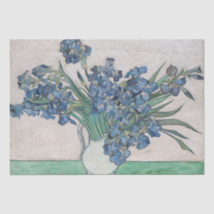 Papel De Seda Vintage Vincent Van Gogh Irises