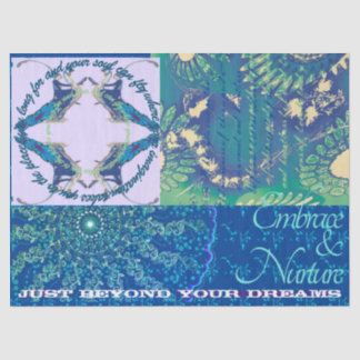 Papel De Seda Vintage Vogue: Mulher a Andar em Pássaro