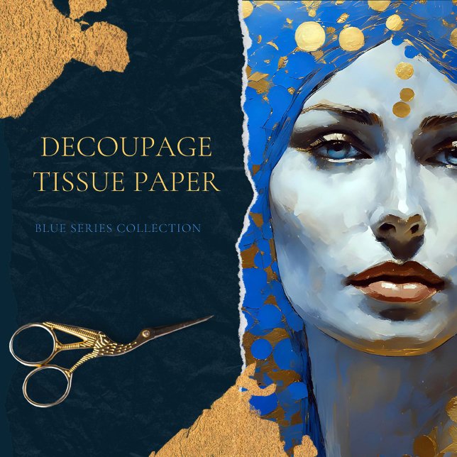 Papel De Seda Vintage Woman Decoupage (Criador carregado)