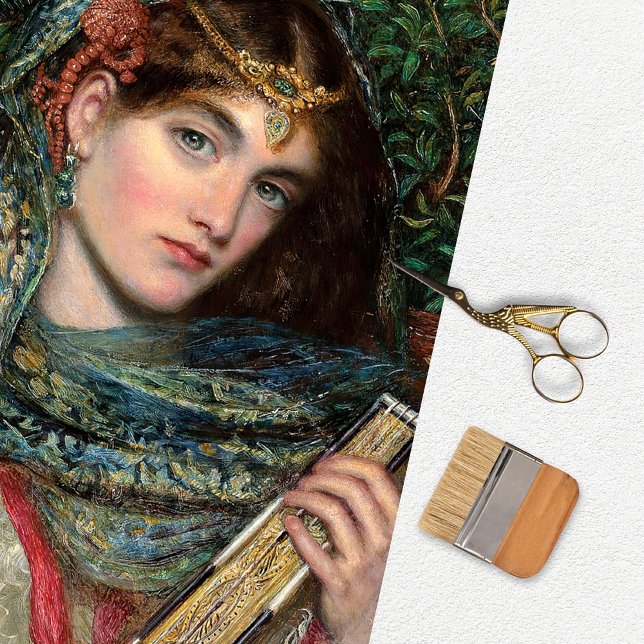 Papel De Seda Vintage Woman Music Tissue Paper (Criador carregado)