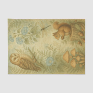 Papel de Seda Vintage Woodland Dawn – Decoupage