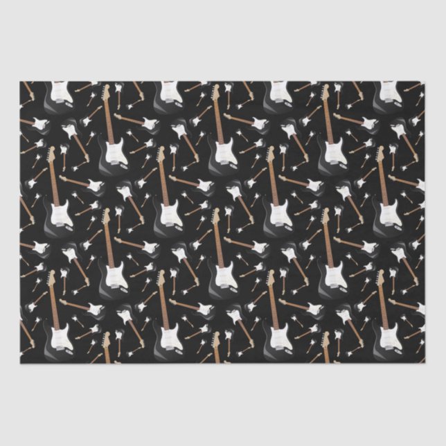 Papel De Seda Violão elétrico (Frente )