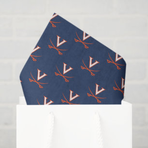Papel De Seda Virginia Cavaliers Graduação