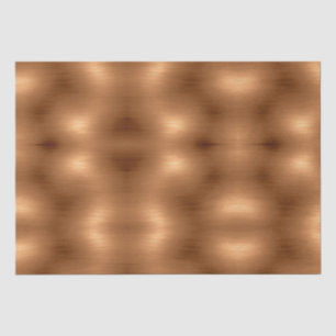 Papel De Seda Vista de Cobre Esmagada