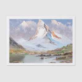 Papel De Seda Vista do Matterhorn, Desligar página