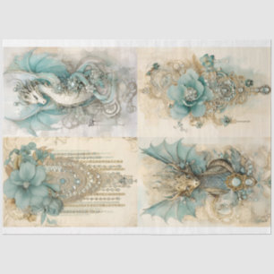 Papel De Seda Vitoriano Dragão, Série Design 1
