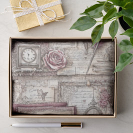 Papel De Seda Vitoriano & Renda