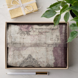 Papel De Seda Vitoriano & Renda