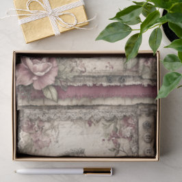 Papel De Seda Vitoriano & Renda