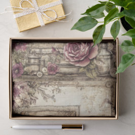 Papel De Seda Vitoriano & Renda
