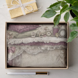 Papel De Seda Vitoriano & Renda