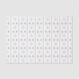 Papel De Seda Vovô do Quintal Rosa e Verde Natal