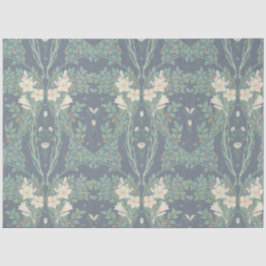 Papel De Seda Walter Crane Branco Francesca