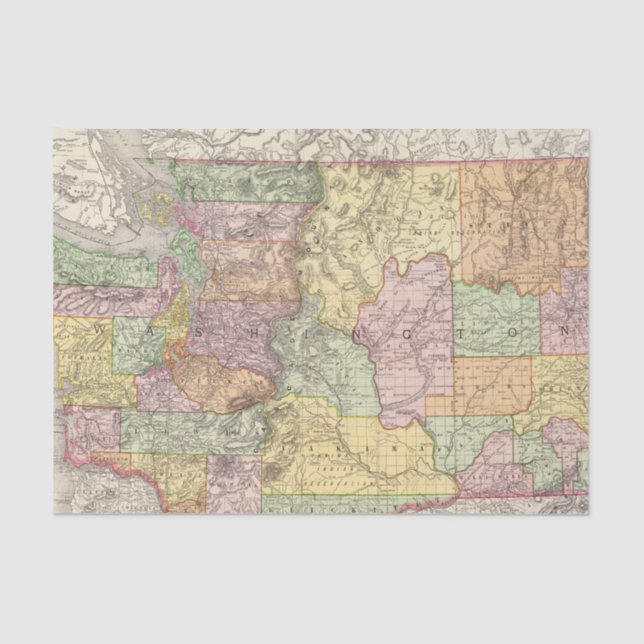 Papel De Seda Washington 3 (Frente )