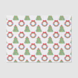 Papel De Seda Watercolor Christmas Football Wredies & Tres