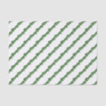 Papel De Seda Watercolor Christmas Holly Garland<br><div class="desc">PreppyPrint.com - Celebre o Natal em estilo! Adicione seu toque personalizado! Transfira este design para os produtos de sua escolha também! Visite minha loja de designers,  PreppyPrint.com,  para coordenar itens.</div>