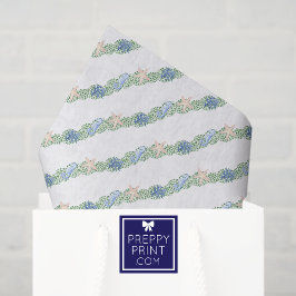 Papel De Seda Watercolor Coastal Seaside Christmas Garland