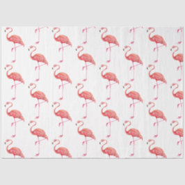 Papel De Seda Watercolor Flamingo Series Design 1