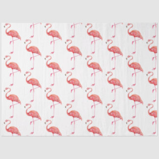 Papel De Seda Watercolor Flamingo Series Design 1