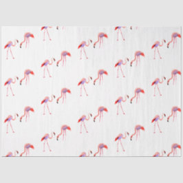 Papel De Seda Watercolor Flamingo Series Design 8
