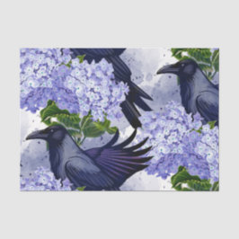 Papel De Seda Watercolor Flowers Floral Raven Botanicals