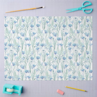 Papel De Seda Watercolor peony floral decoupage