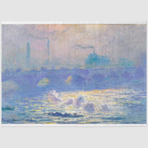 Papel De Seda Waterloo Bridge (Londres), Monet