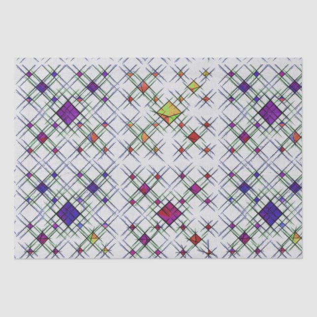 Papel De Seda Weave Quântica (Frente )