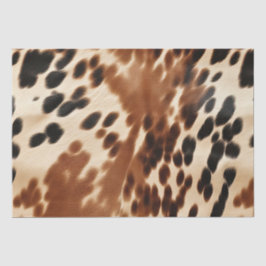 Papel De Seda Western Brown Cowhide